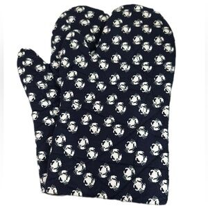 Crab Print Oven Mitts